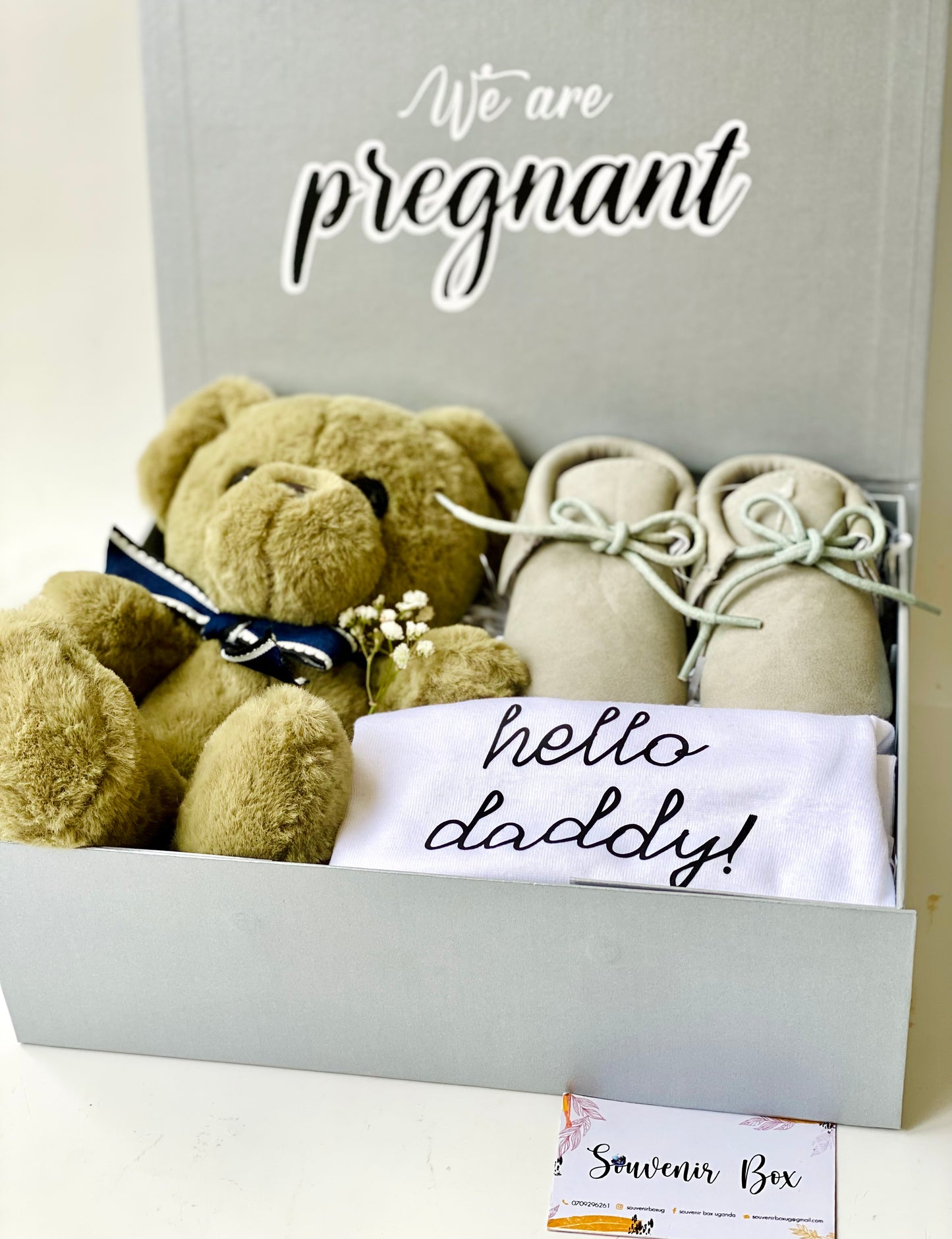 We're Pregnant! ๐ถ Daddy Announcement Gift Box