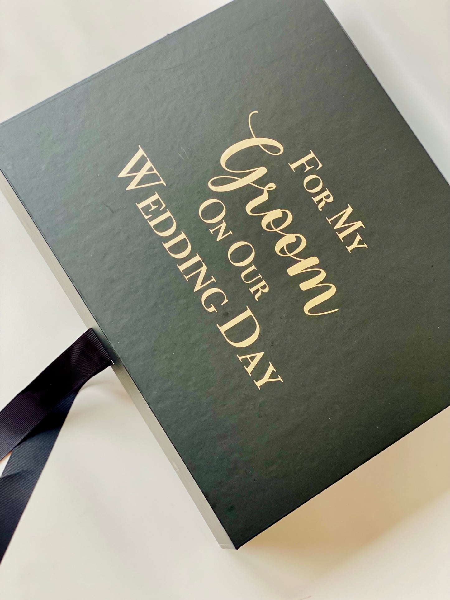 To my Groom on Our wedding day