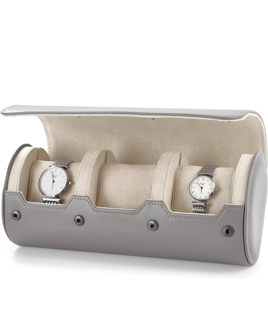 Luxury Leather travel watch Organizer