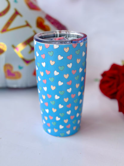 Custom Love vacuum tumbler