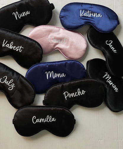 Silk Sleep Mask with Pouch
