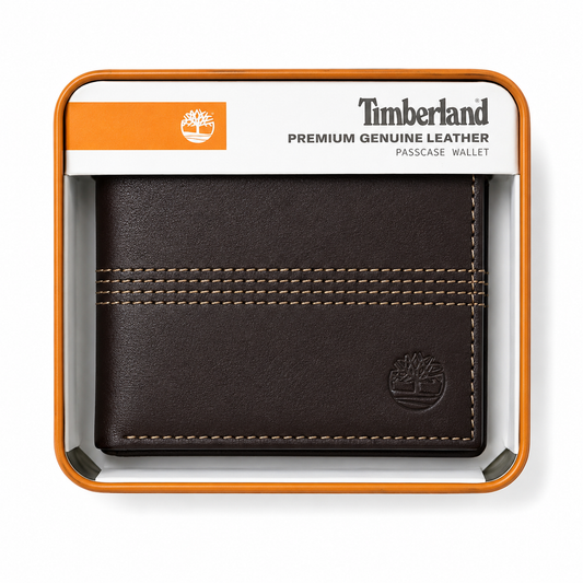 Timberland Premium Leather Wallet Gift Set