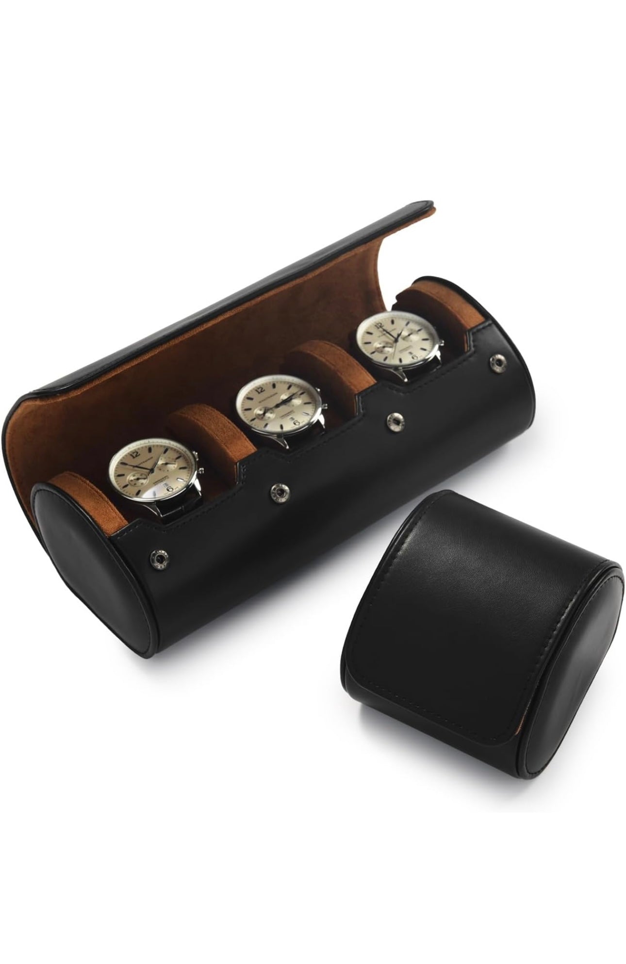 Luxury Leather travel watch Organizer