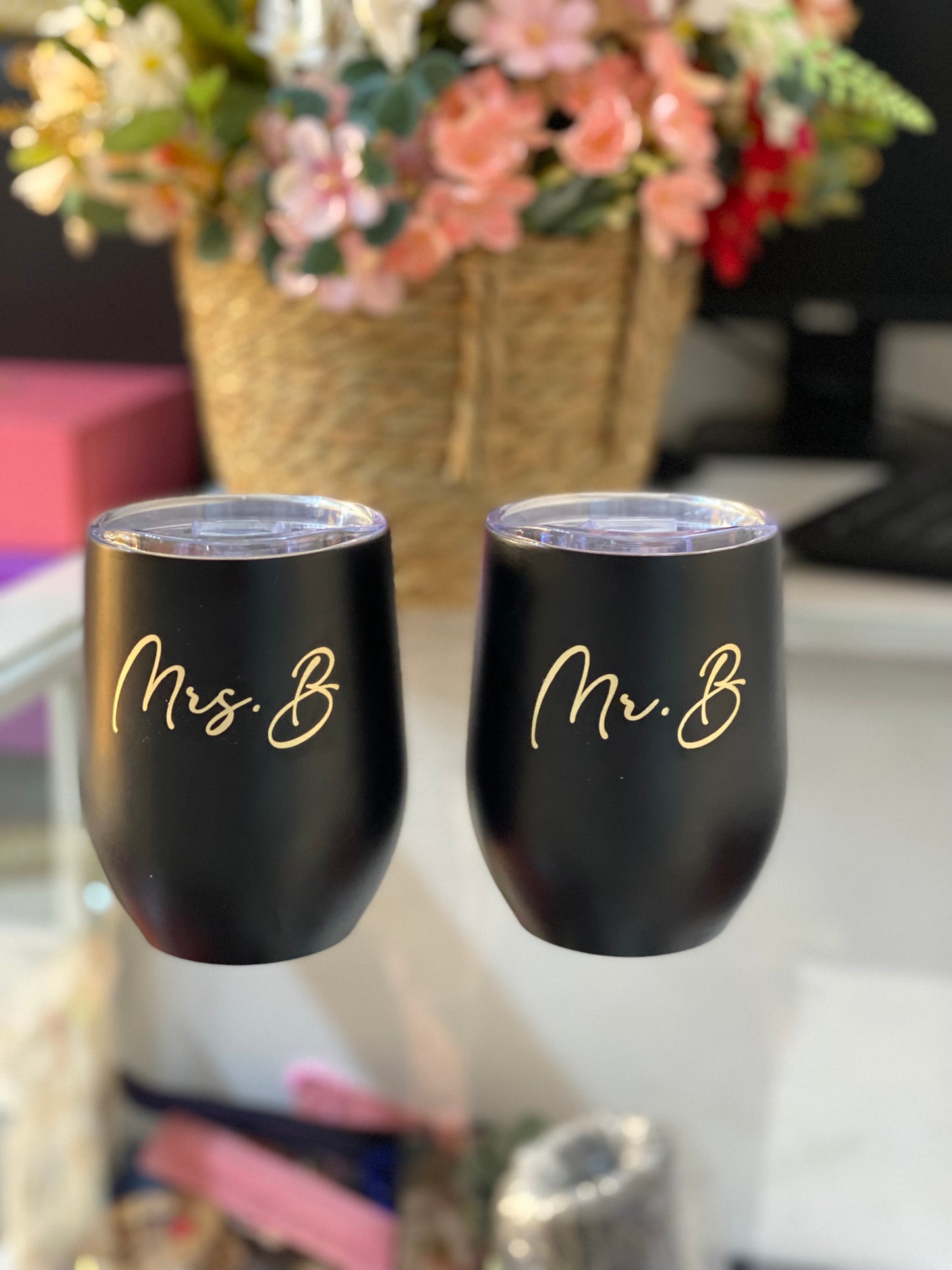 12oz Tumbler with lid, Double Wall Vacuum