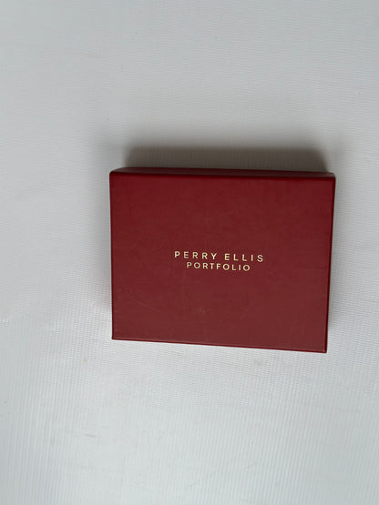 Perry Ellis Portfolio Men's Leather Wallet - Premium Bifold