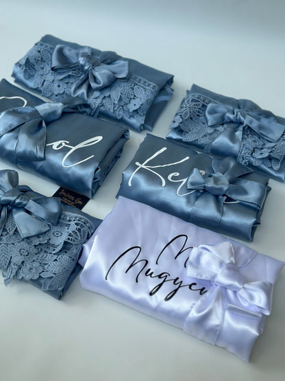 Bridesmaid Lace Robes