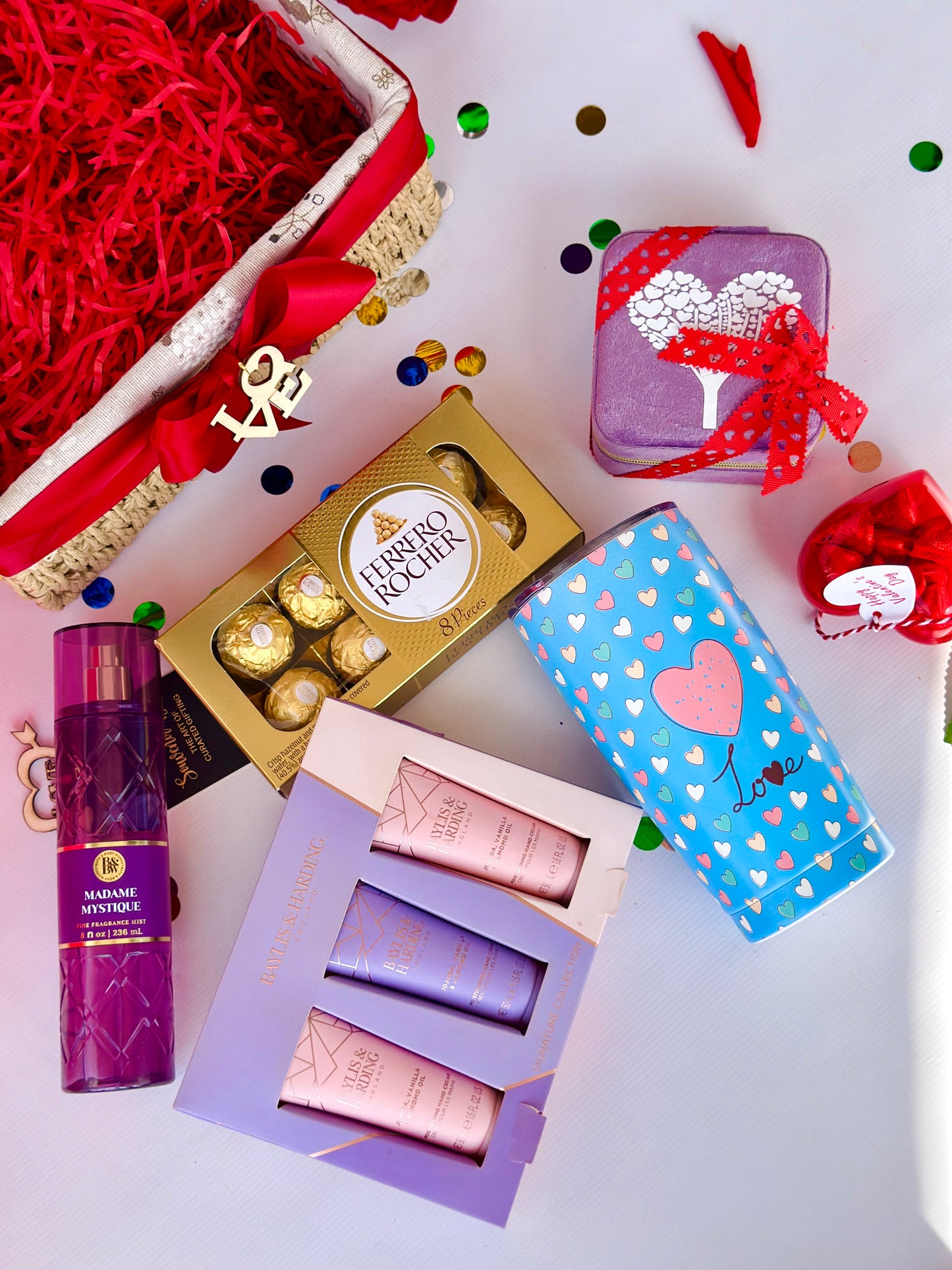 The Ultimate Expression of Love Gift Basket - Personalized Romance