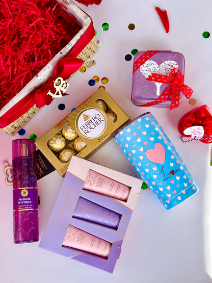 The Ultimate Expression of Love Gift Basket - Personalized Romance