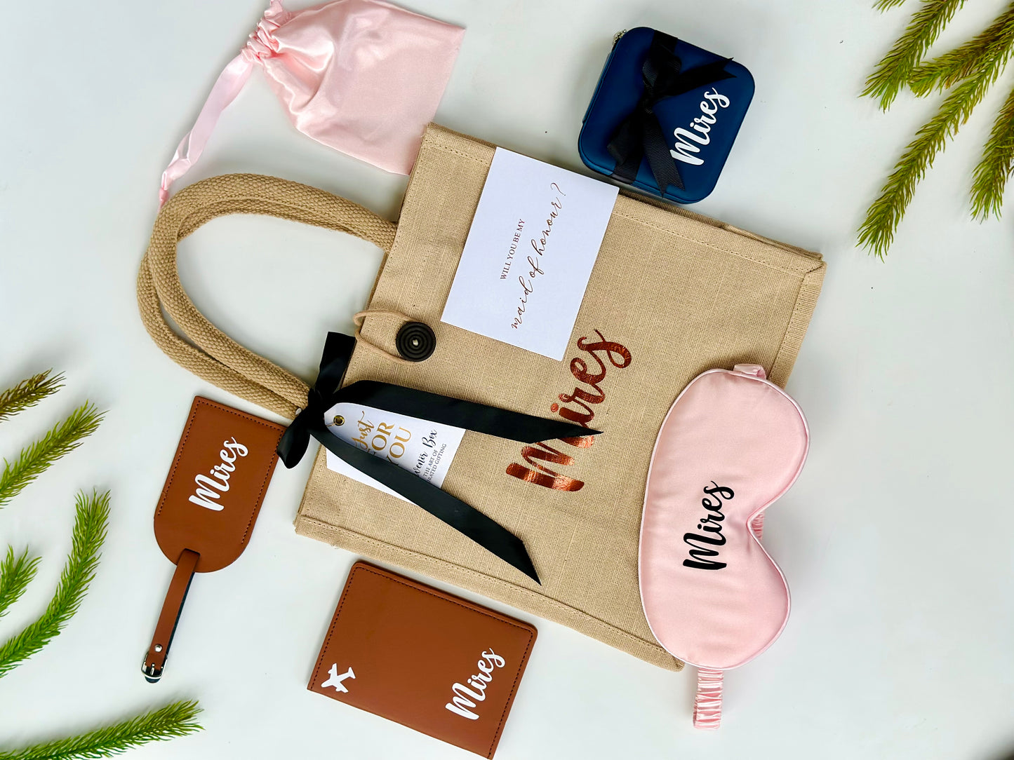 Personalized Bridesmaid Gift Set