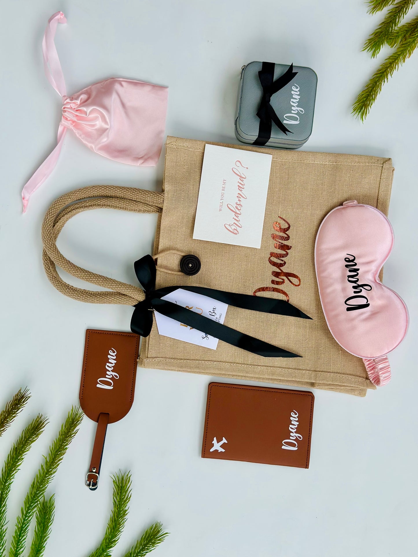 Personalized Bridesmaid Gift Set