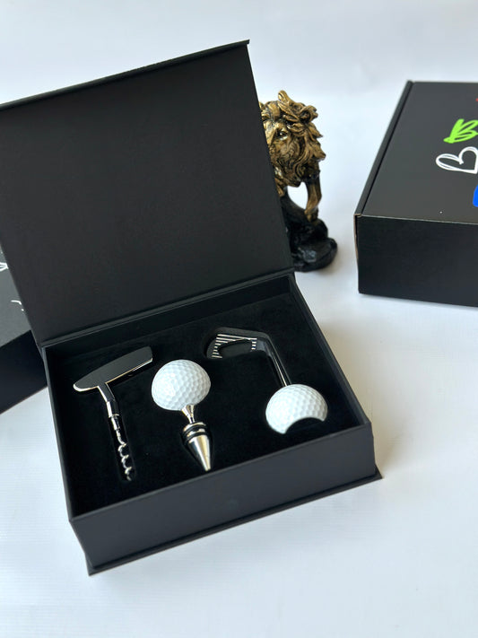 Par for the Pour ⛳🍷 Golf Wine Accessories Set