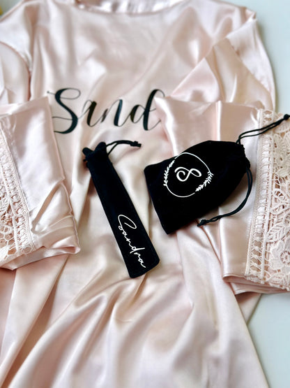 Bride/Bridesmaid Lace Robes