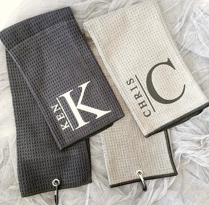 Premium Personalised Golf Towel