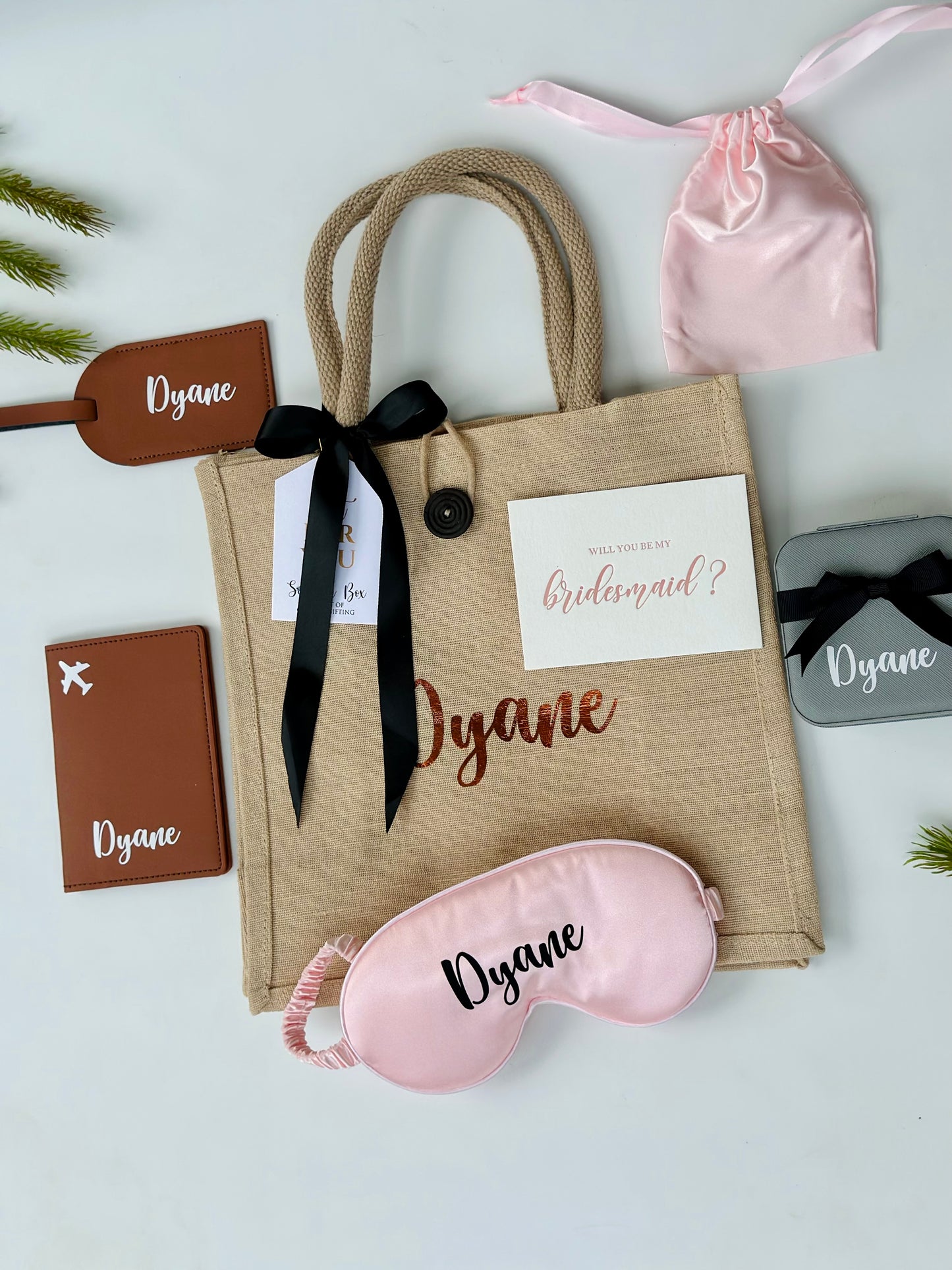 Personalized Bridesmaid Gift Set