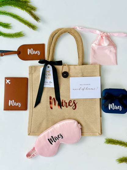Personalized Bridesmaid Gift Set
