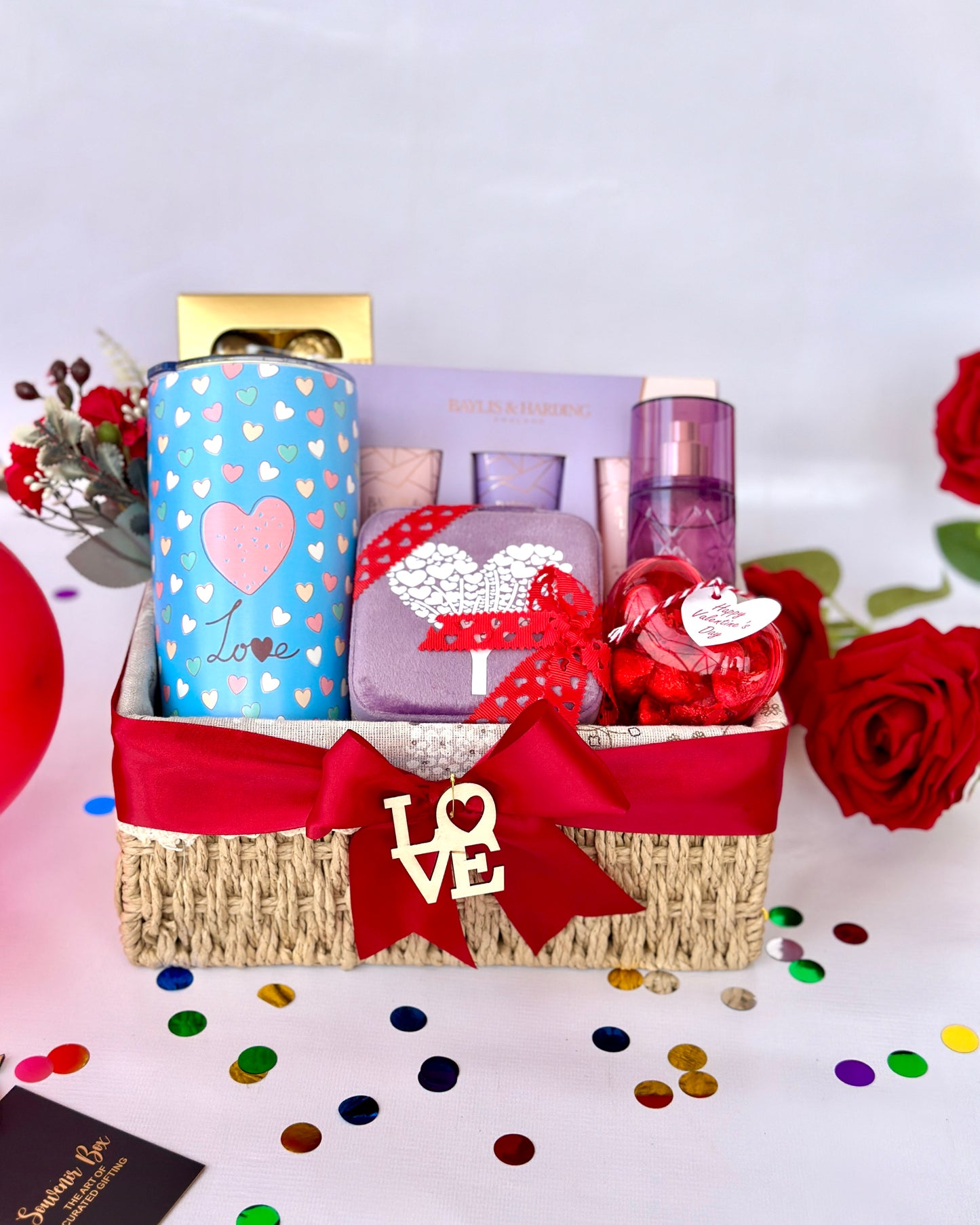 The Ultimate Expression of Love Gift Basket - Personalized Romance