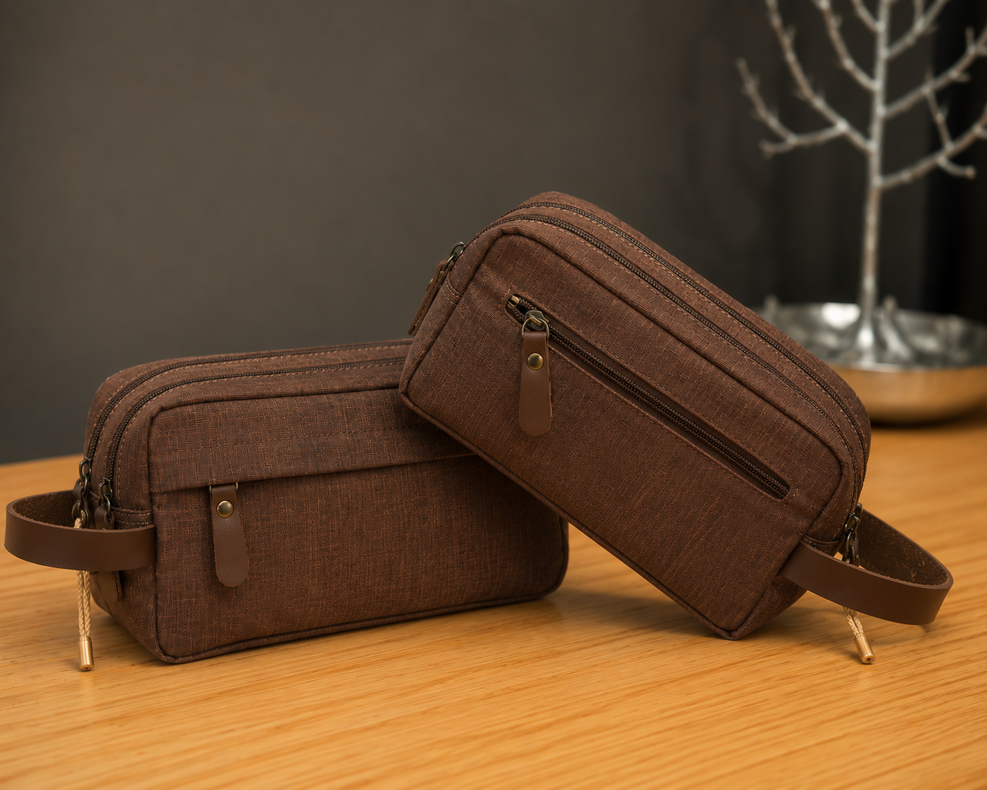 Multi-Compartment Travel & Toiletry Bag