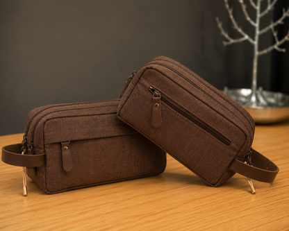 Multi-Compartment Travel & Toiletry Bag