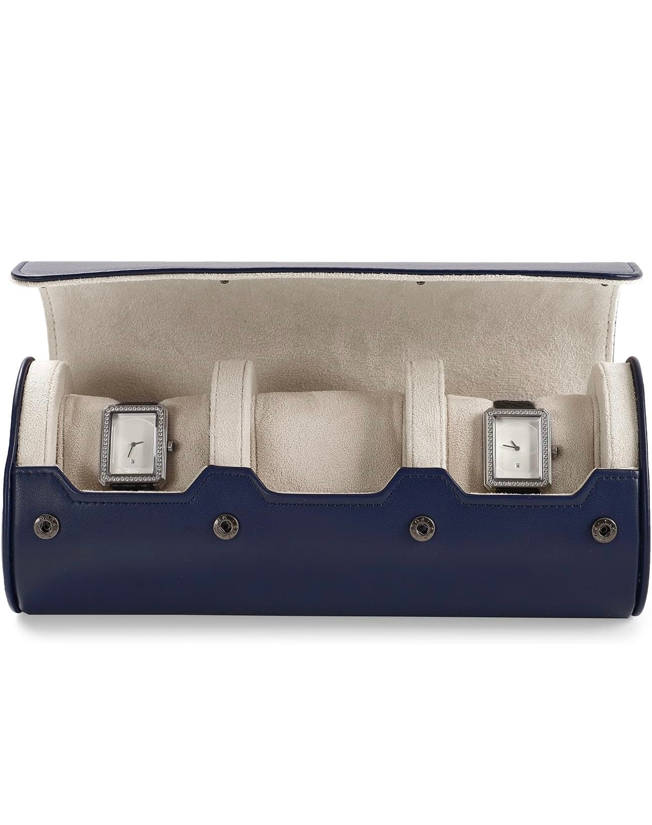 Luxury Leather travel watch Organizer