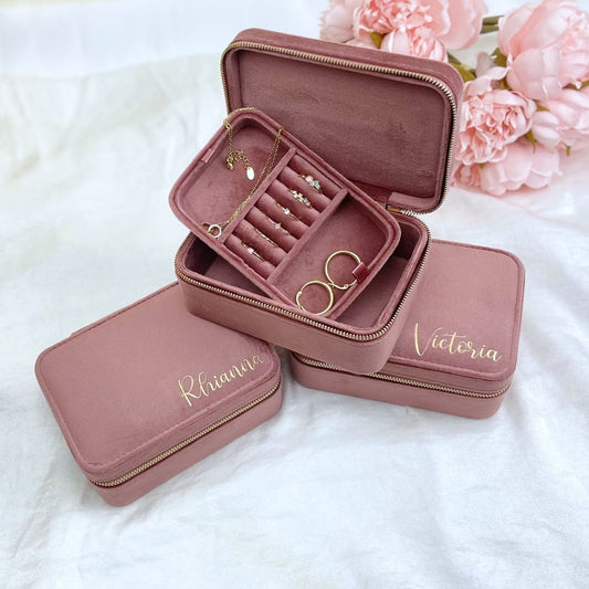 Lala Two-Tier Luxury Jewelry Box