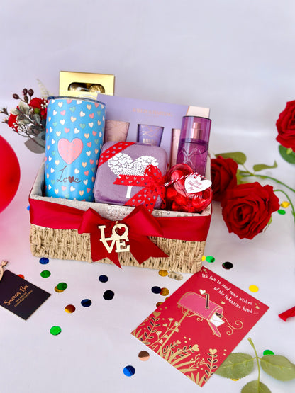 The Ultimate Expression of Love Gift Basket - Personalized Romance
