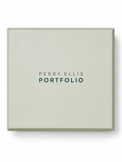 Perry Ellis Portfolio Premium Leather Wallet Gift Set