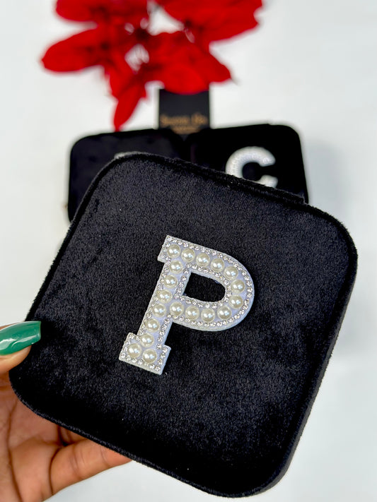 Portable Luxury Square Velvet Jewelry Storage Box with Zipper