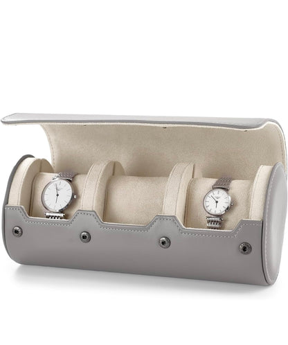 Luxury Leather travel watch Organizer