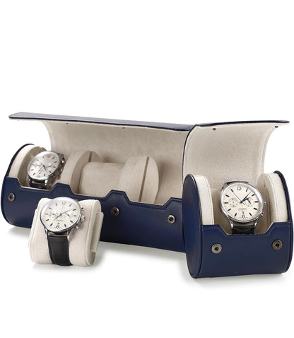 Luxury Leather travel watch Organizer