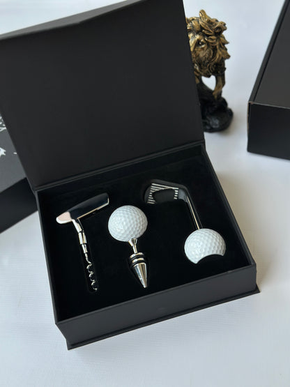 Par for the Pour ⛳🍷 Golf Wine Accessories Set