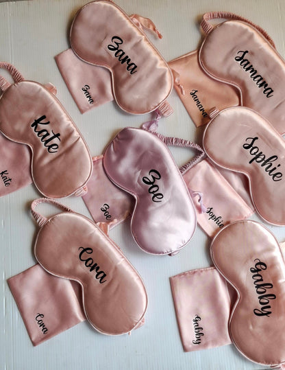 Silk Sleep Mask with Pouch