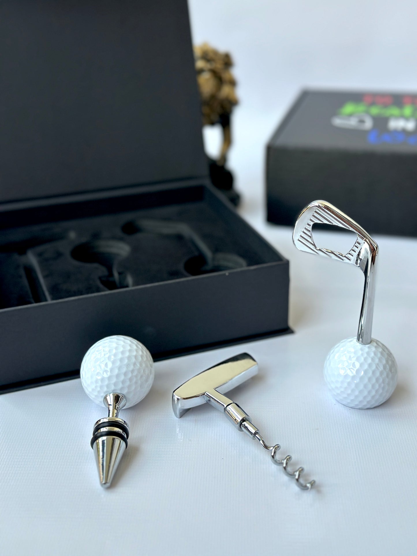 Par for the Pour ⛳🍷 Golf Wine Accessories Set