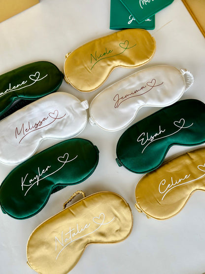 Silk Sleep Mask with Pouch