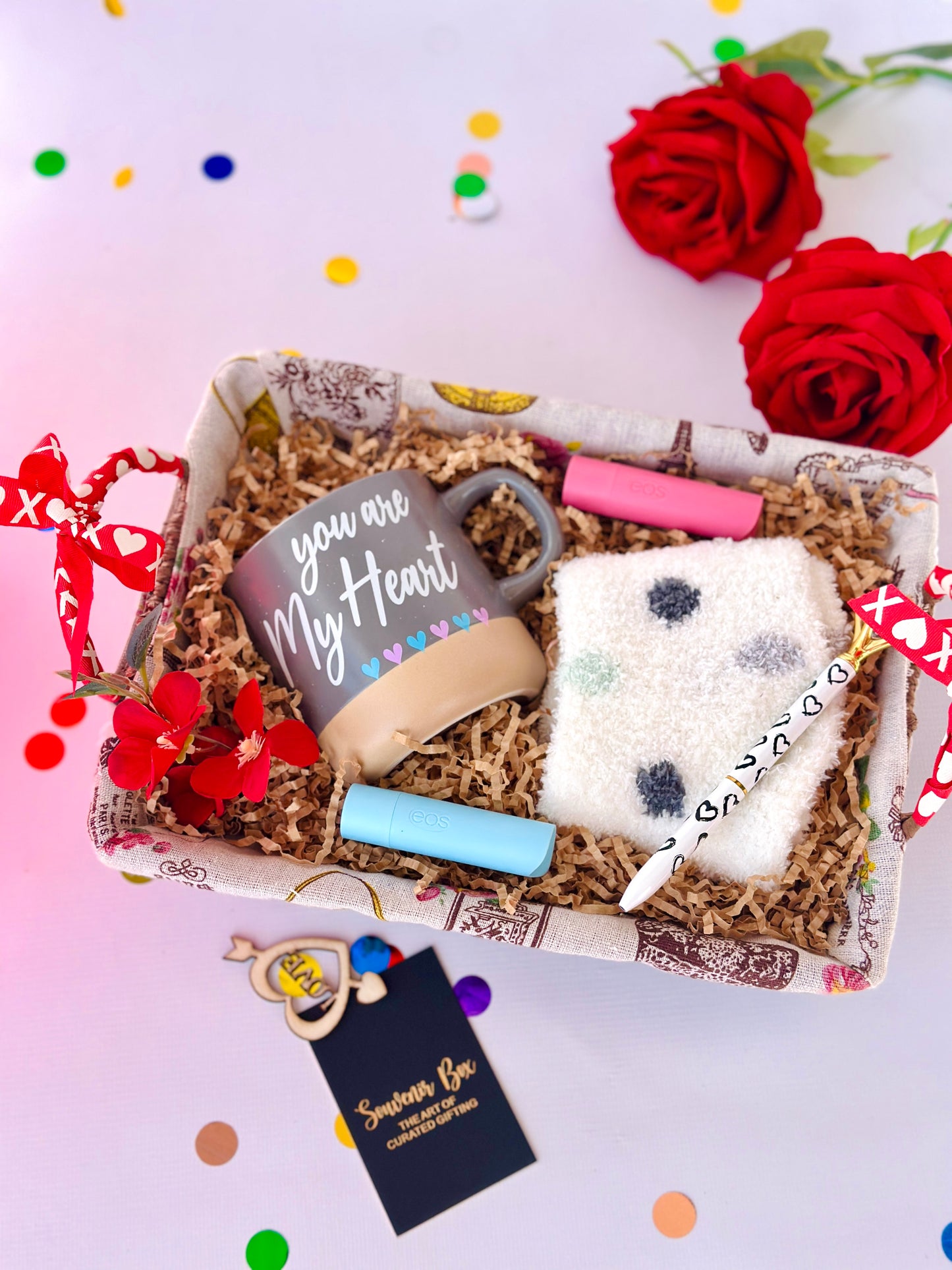 "You Have My Heart" Valentine's Day Gift Basket