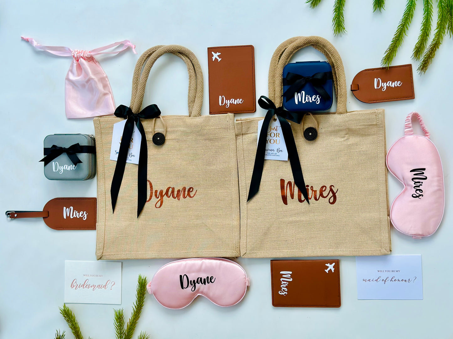 Personalized Bridesmaid Gift Set