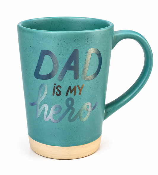 Dad Is My Hero” Ceramic Mug Gift Set