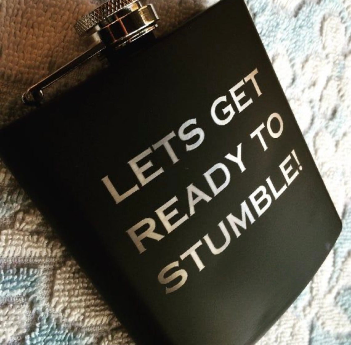 8oz Black Matte Hip Flask - Stainless Steel with Funnel