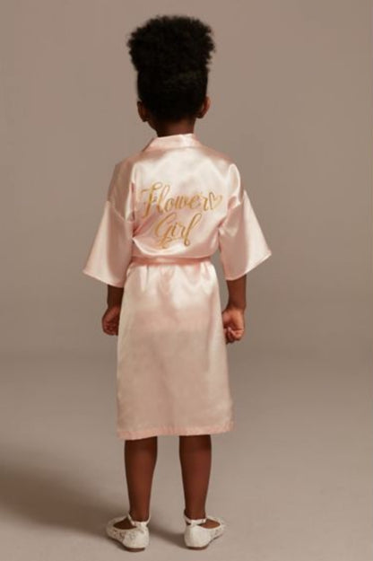 Flower Girl Lace Robes