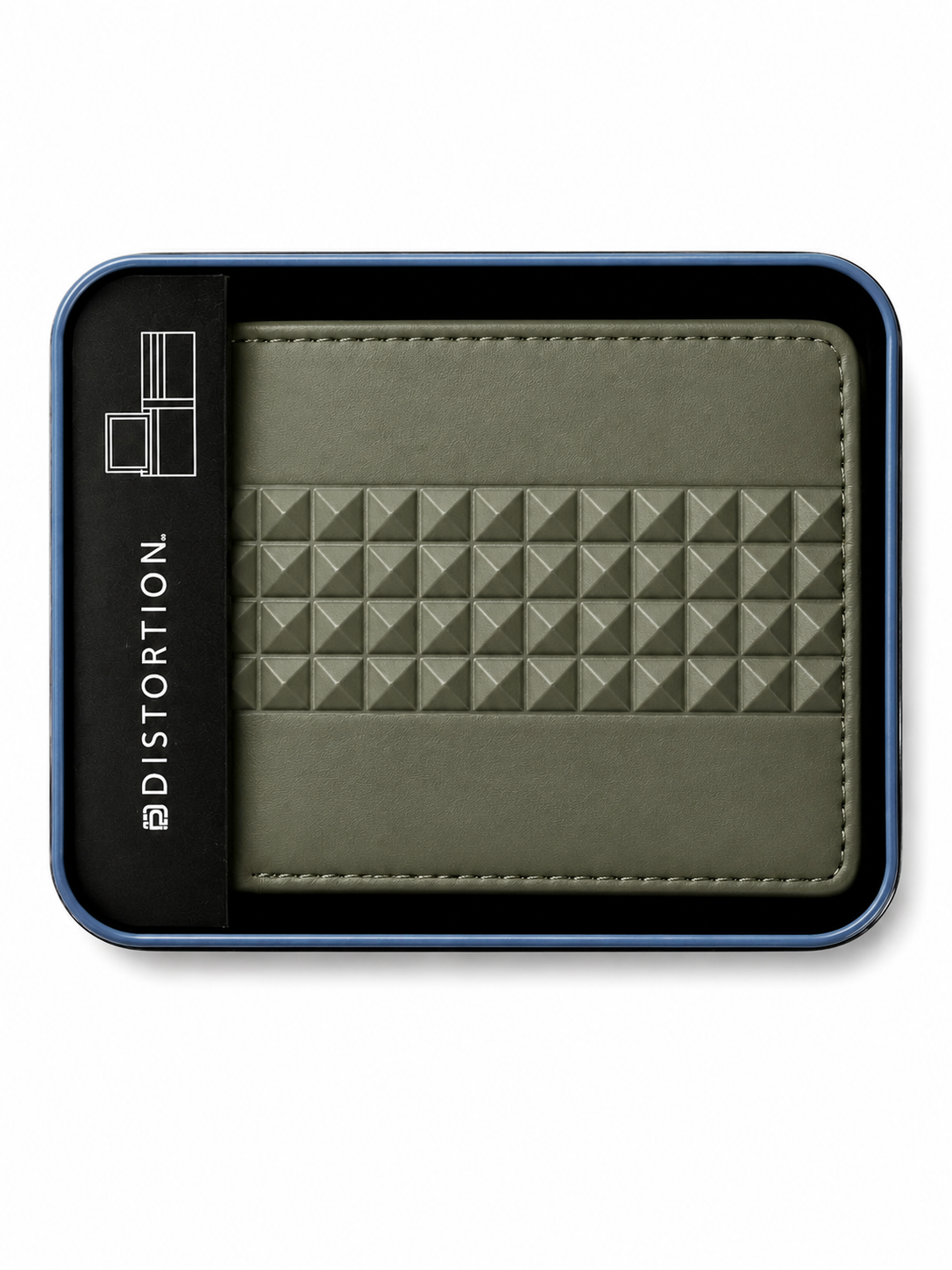 Distortion Textured Wallet