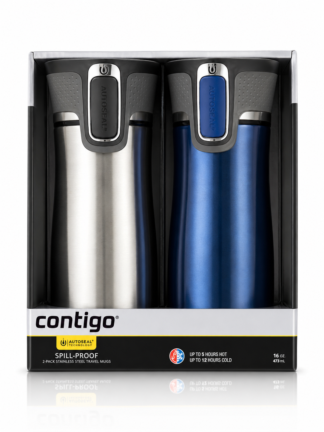 Contigo West Loop AUTOSEAL® Insulated Travel Mug set  – 16oz (473ml)