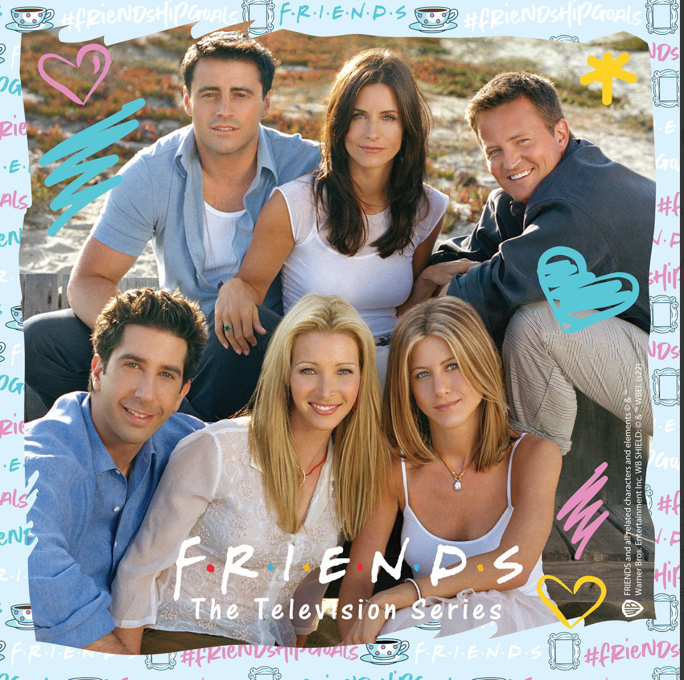 Friends Beach Mini 81pc Puzzle